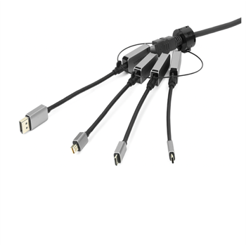 Vivolink Pro HDMI Adapterring Luksus - USB-C - Displayport - Displayport mini/Thunderbolt - Mini HDMI 